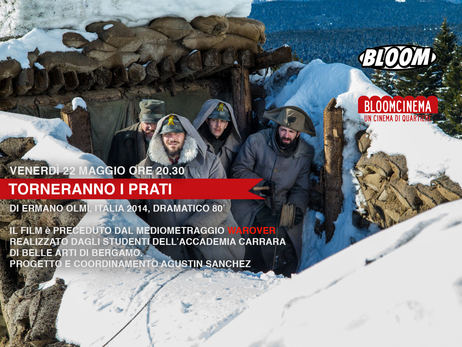 Agustin Sanchez, Torneranno i prati e warOver, 2015